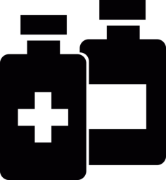 Pill Jars Icon Svg Vector, Free Vectors File